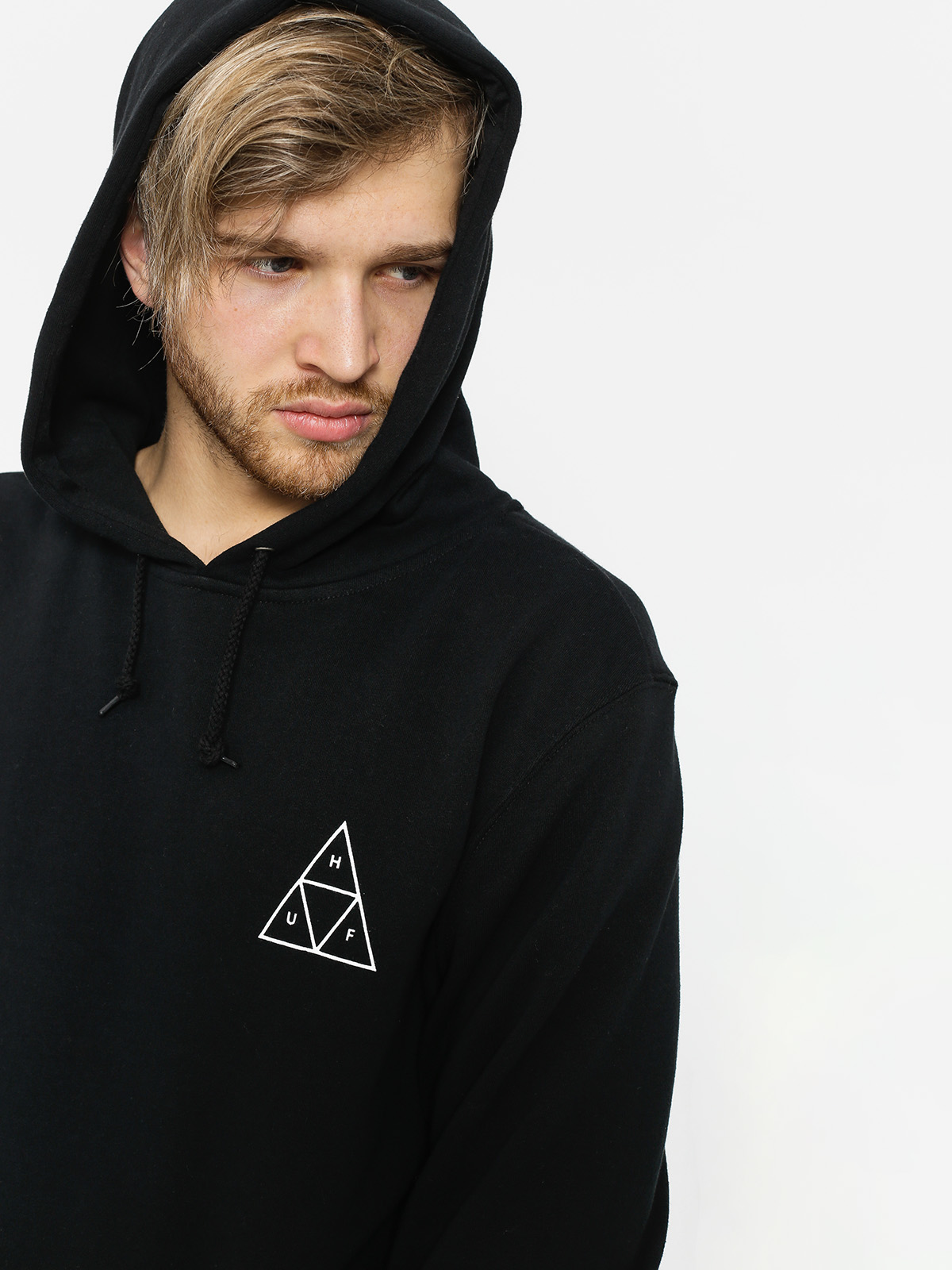 Bluza z kapturem HUF Essentials TT HD (black)