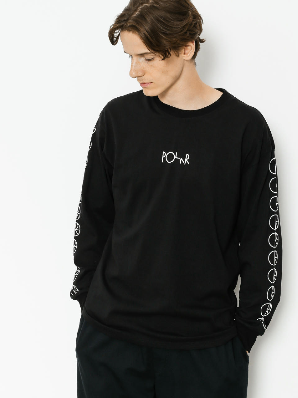 Longsleeve Polar Skate Racing (black)