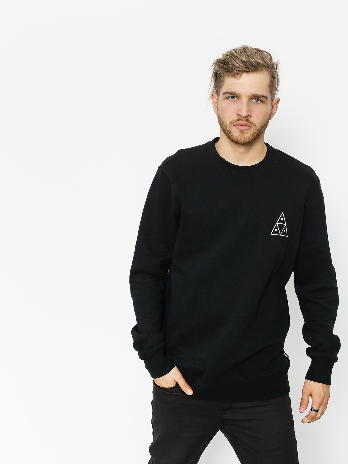 Bluza HUF Essentials TT (black)