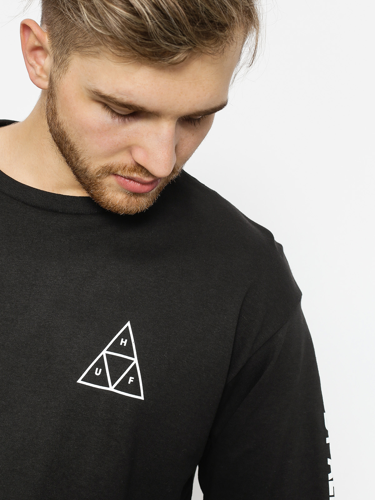 Longsleeve HUF Essentials TT (black)