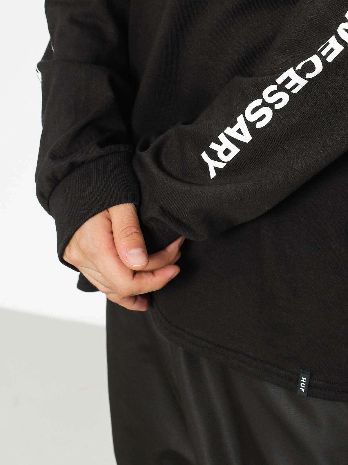 Longsleeve HUF Essentials TT (black)