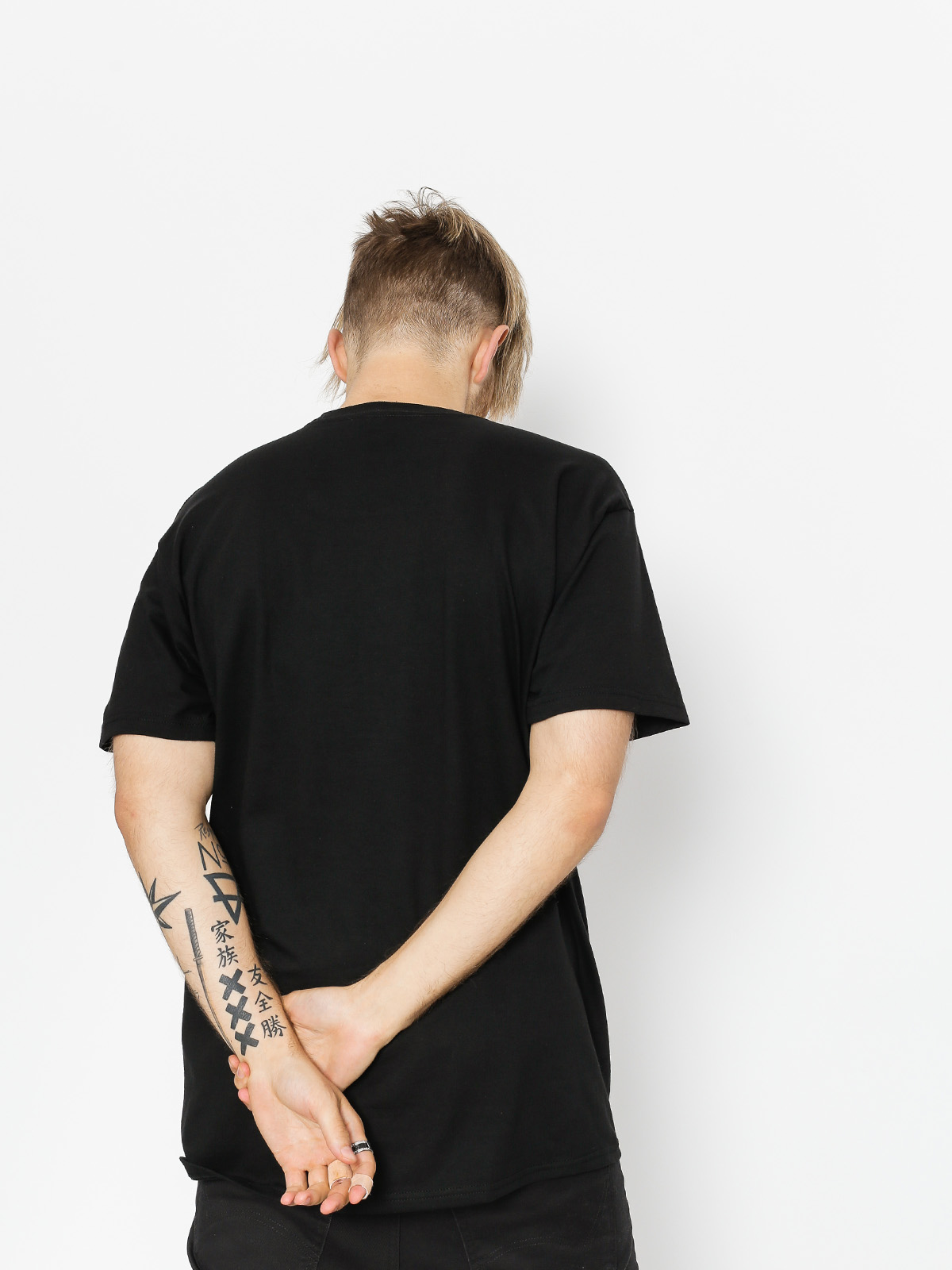 T-shirt HUF Essentials Box Logo (black)