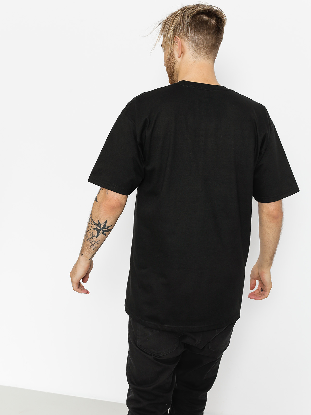 T-shirt HUF Essentials Og Logo (black)
