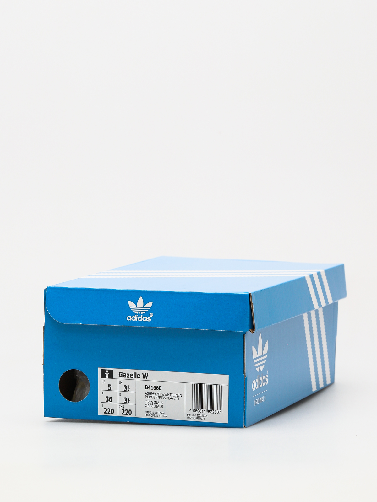 Buty adidas Originals Gazelle Wmn (ashpea/ftwwht/linen)