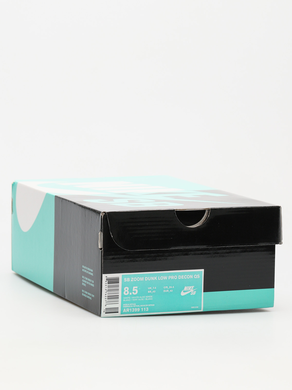 Buty Nike SB Sb Zoom Dunk Low Pro Decon Qs (white/white aloe verde)
