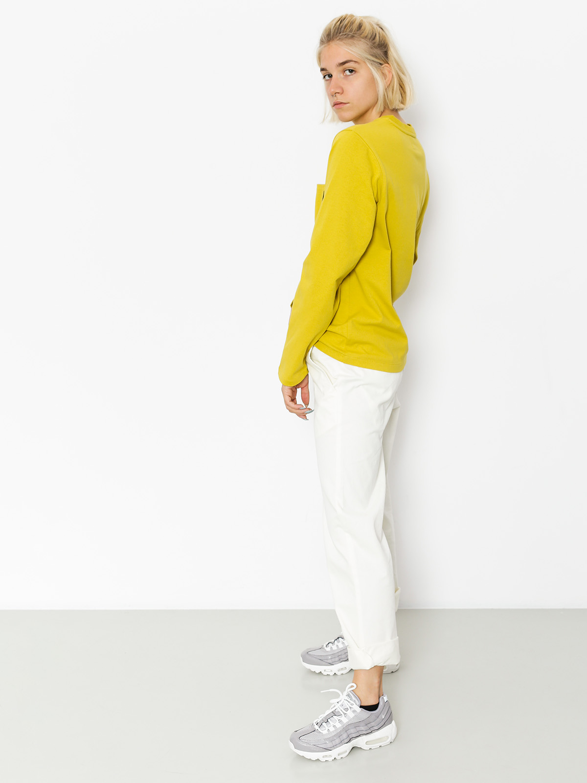 Longsleeve Stussy Ollie Pocket Wmn (yellow)