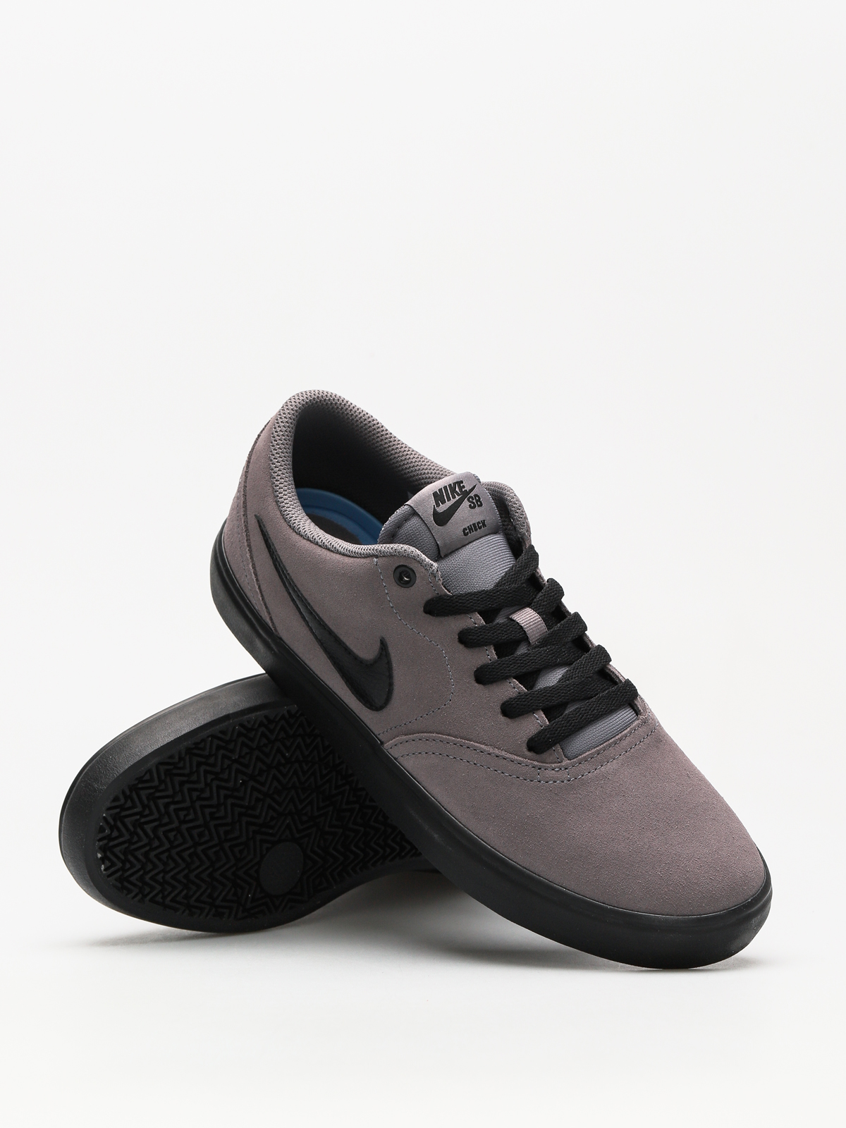 Buty Nike SB Sb Check Solarsoft (gunsmoke/black white)