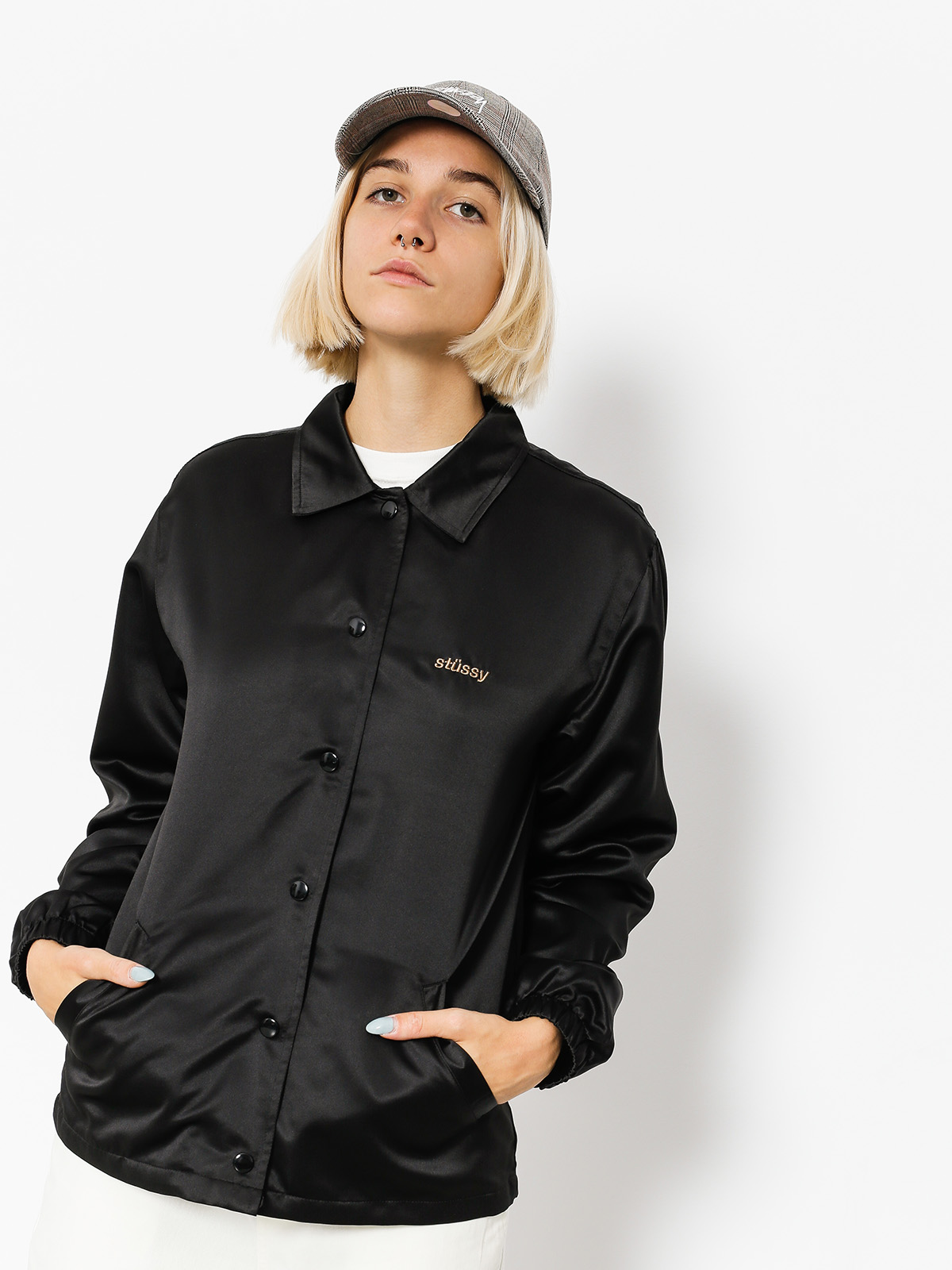 Kurtka Stussy Leland Coach Wmn (black)