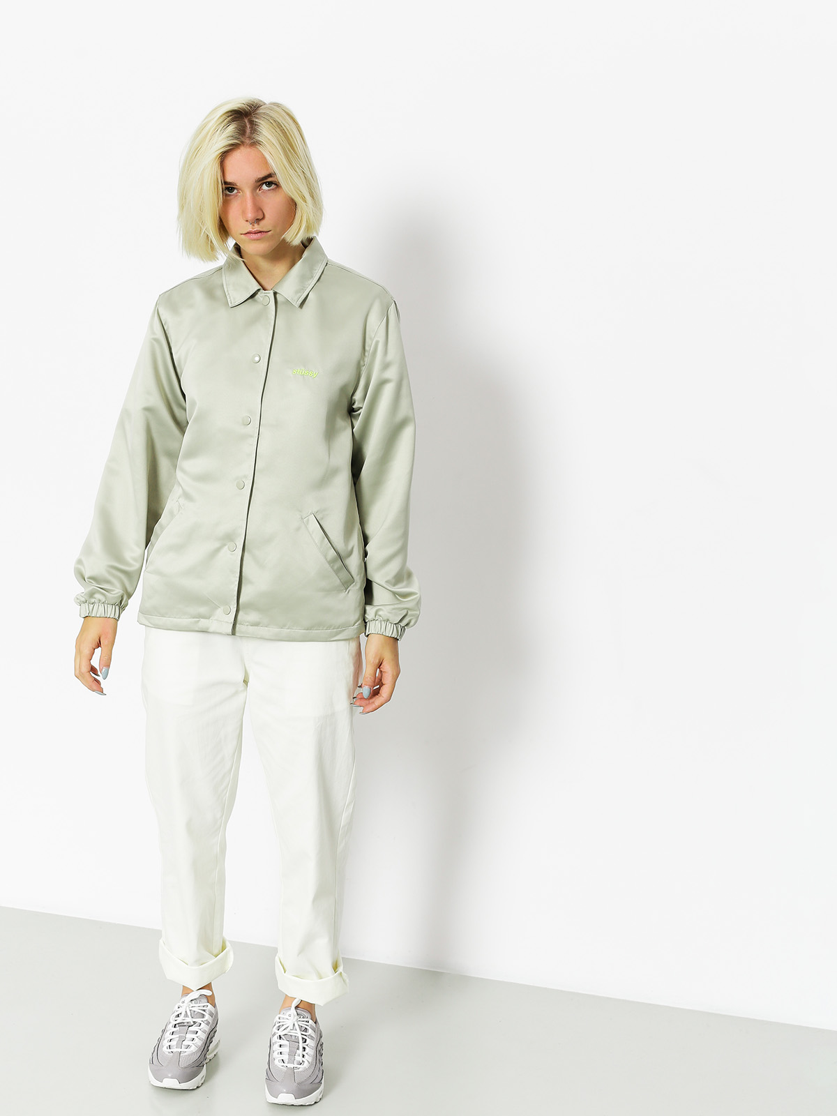 Kurtka Stussy Leland Coach Wmn (grey)