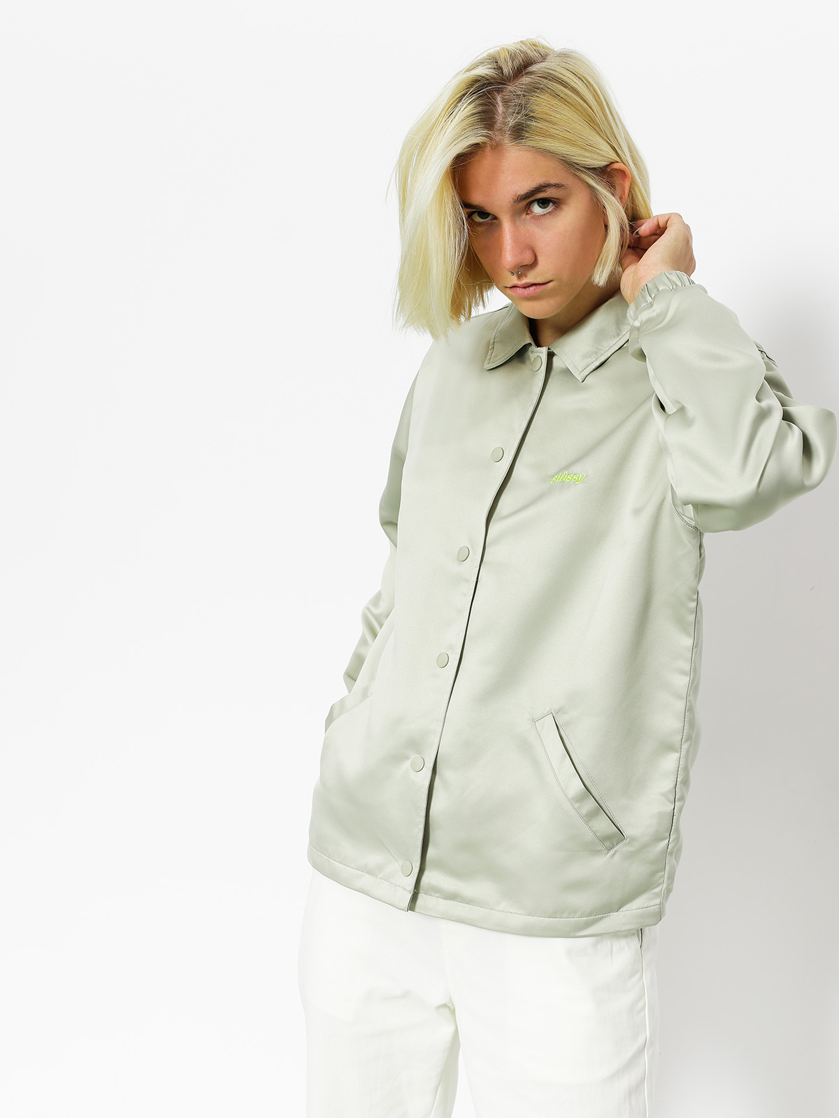 Kurtka Stussy Leland Coach Wmn (grey)