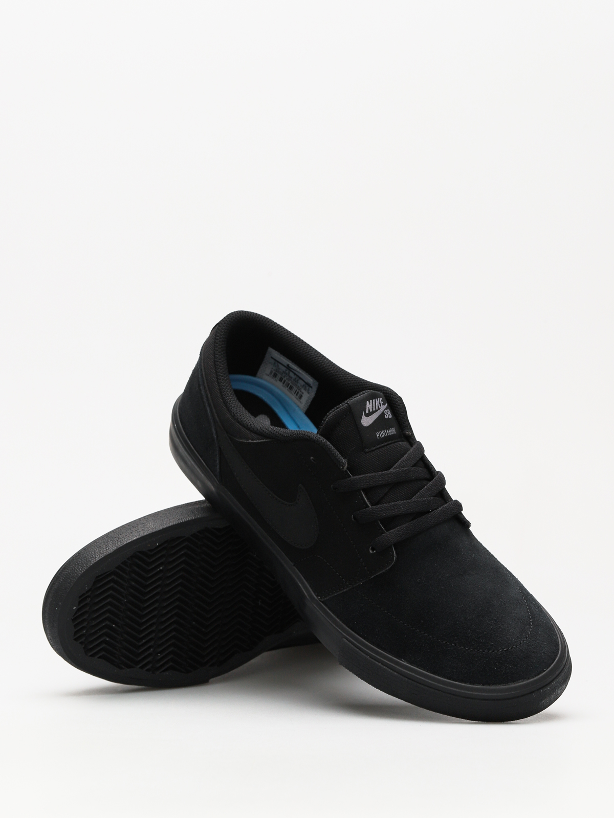 nike sb solarsoft portmore ii canvas black