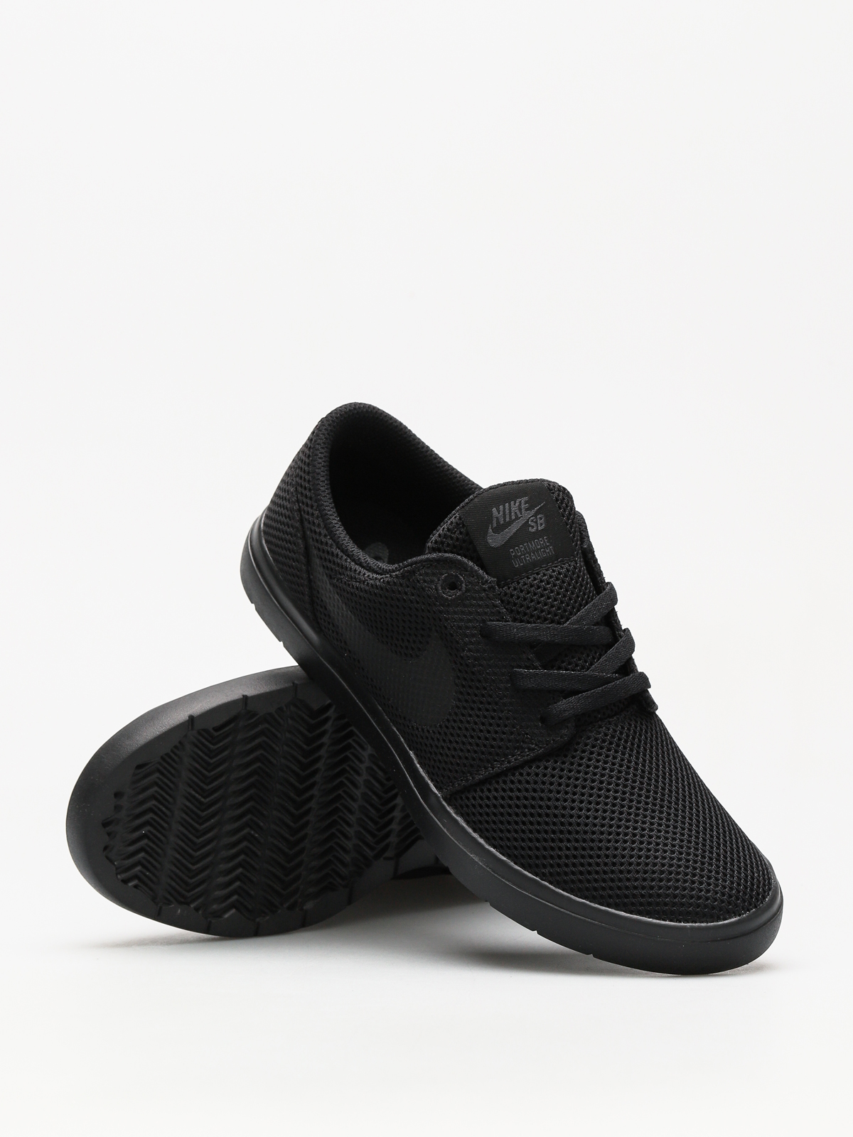 nike sb portmore ii ultralight black