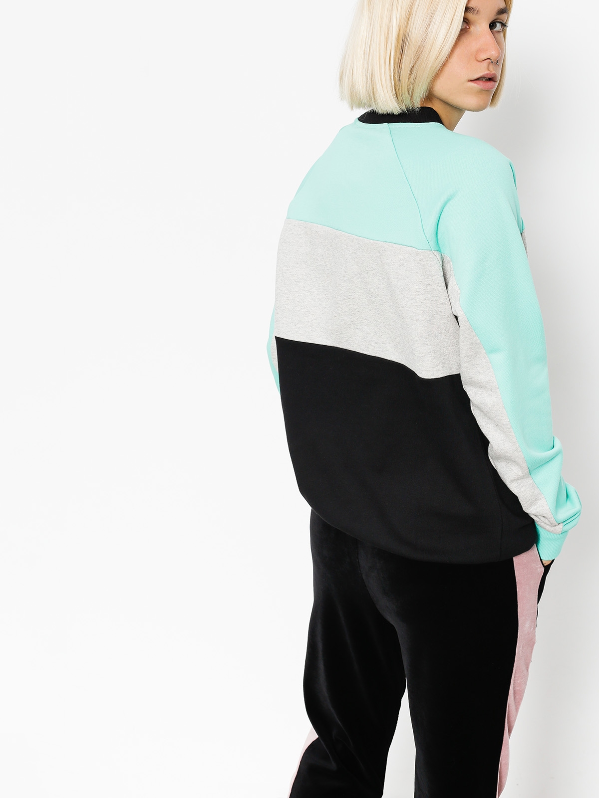 Bluza Fila Layton Colour Block Wmn (black/cockatoo)