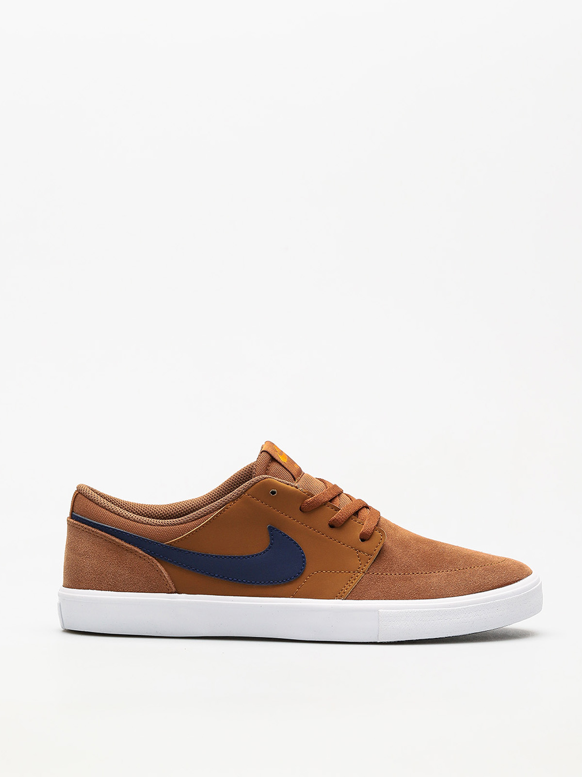 Buty Nike SB Sb Solarsoft Portmore II (lt british tan/blue void black)