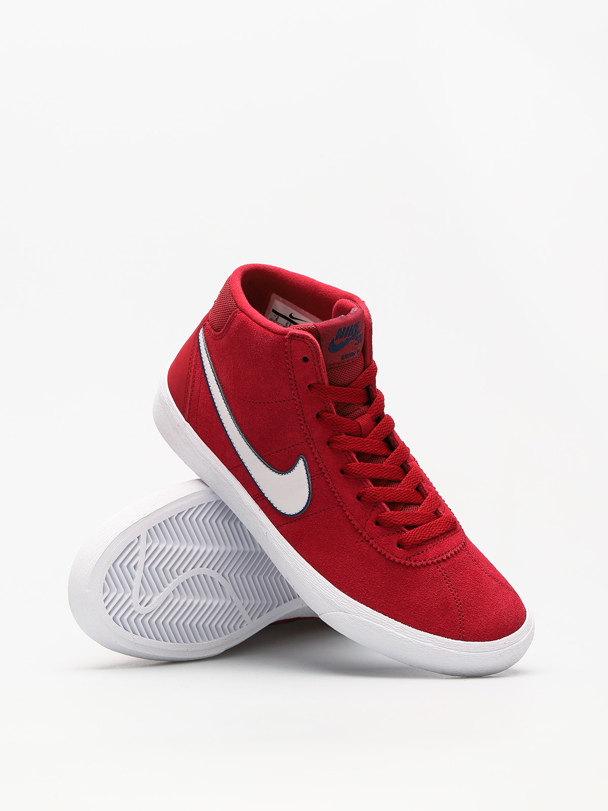 nike sb grey and red