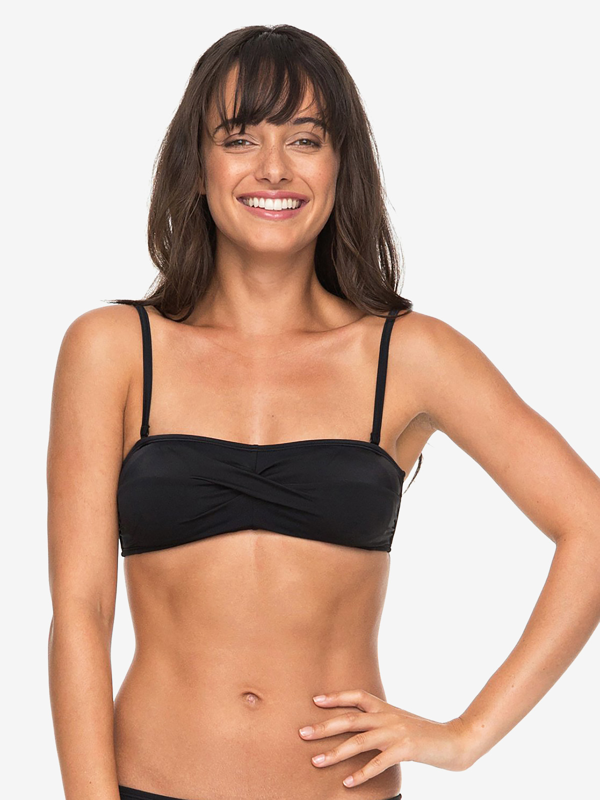 Góra od bikini Roxy Roxy Essentials Top Wmn (anthracite)