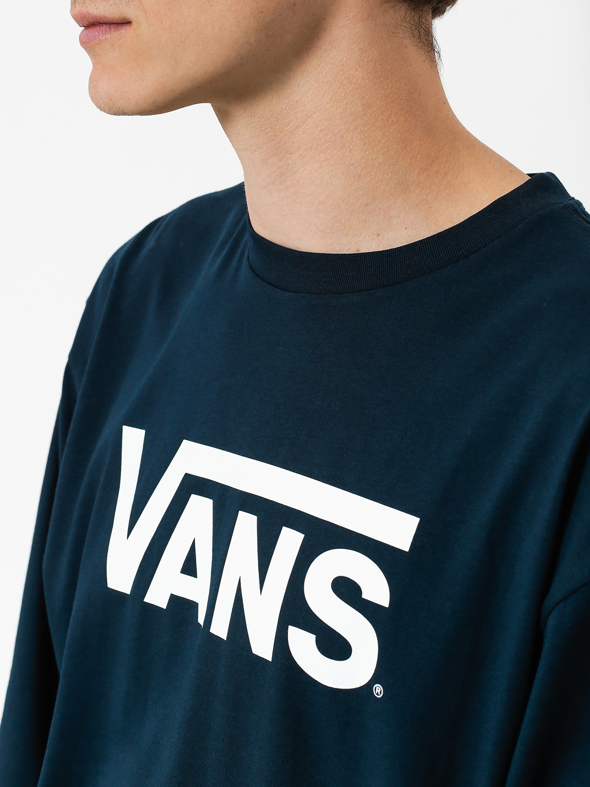 Longsleeve Vans Classic (navy/white)