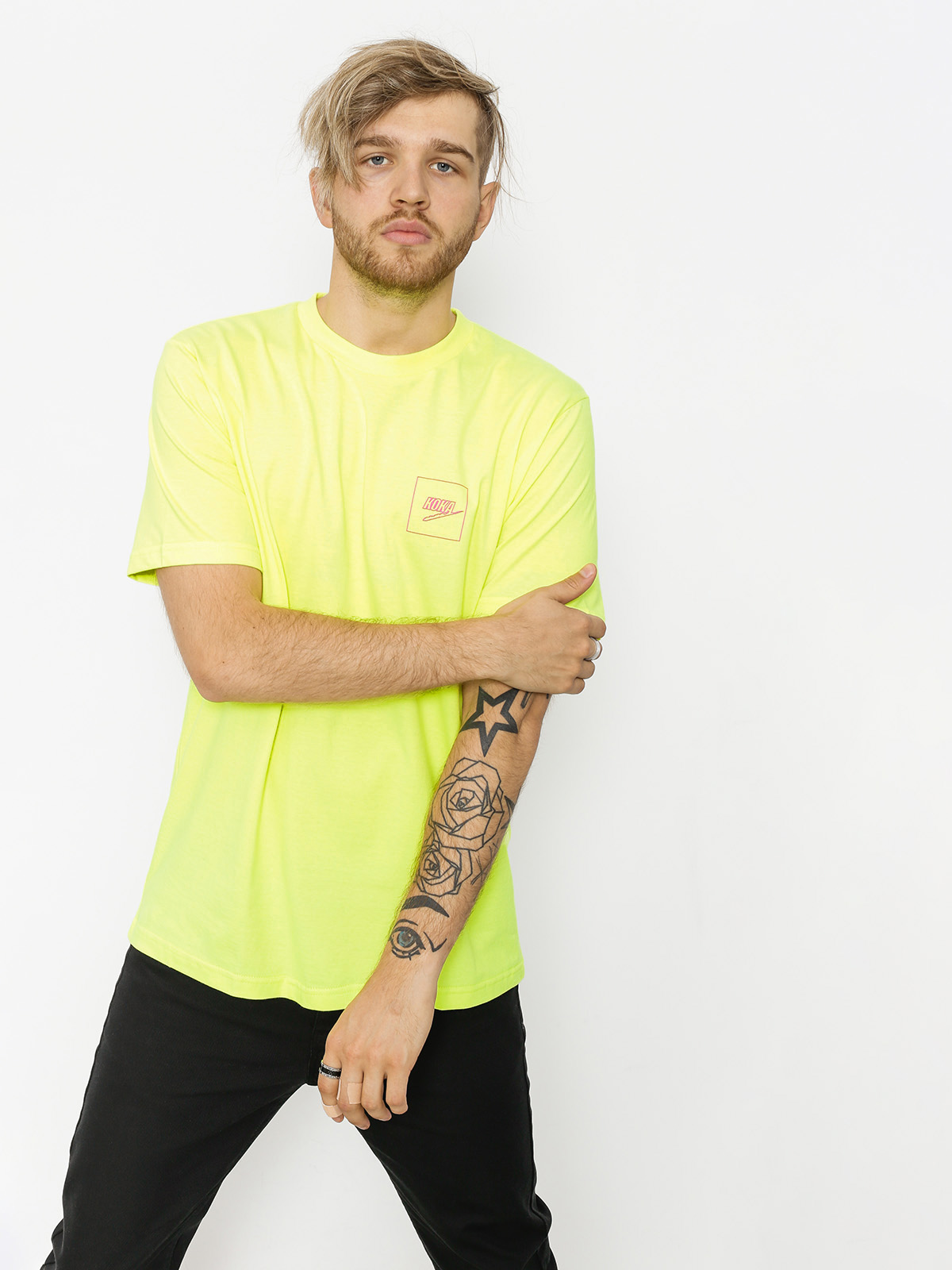 T-shirt Koka Ball (neon green)