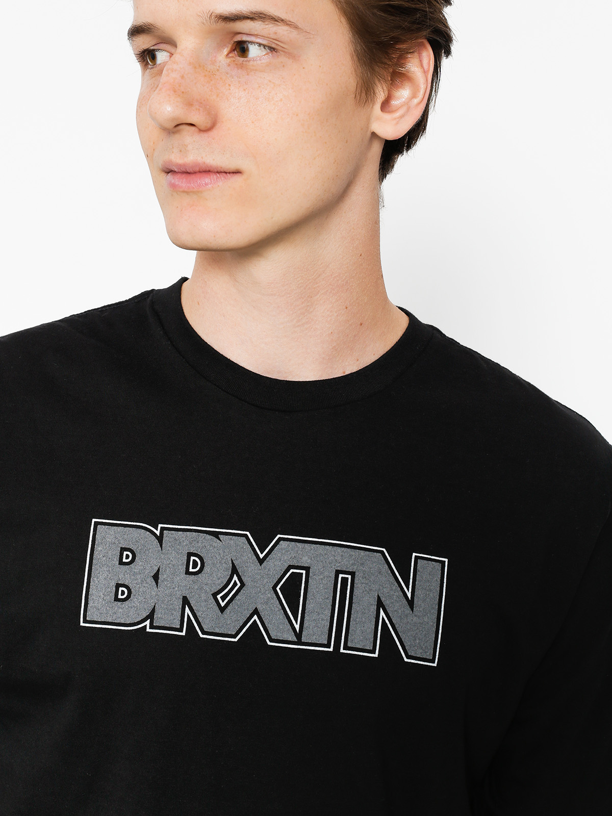 T-shirt Brixton Edison Prt (black)