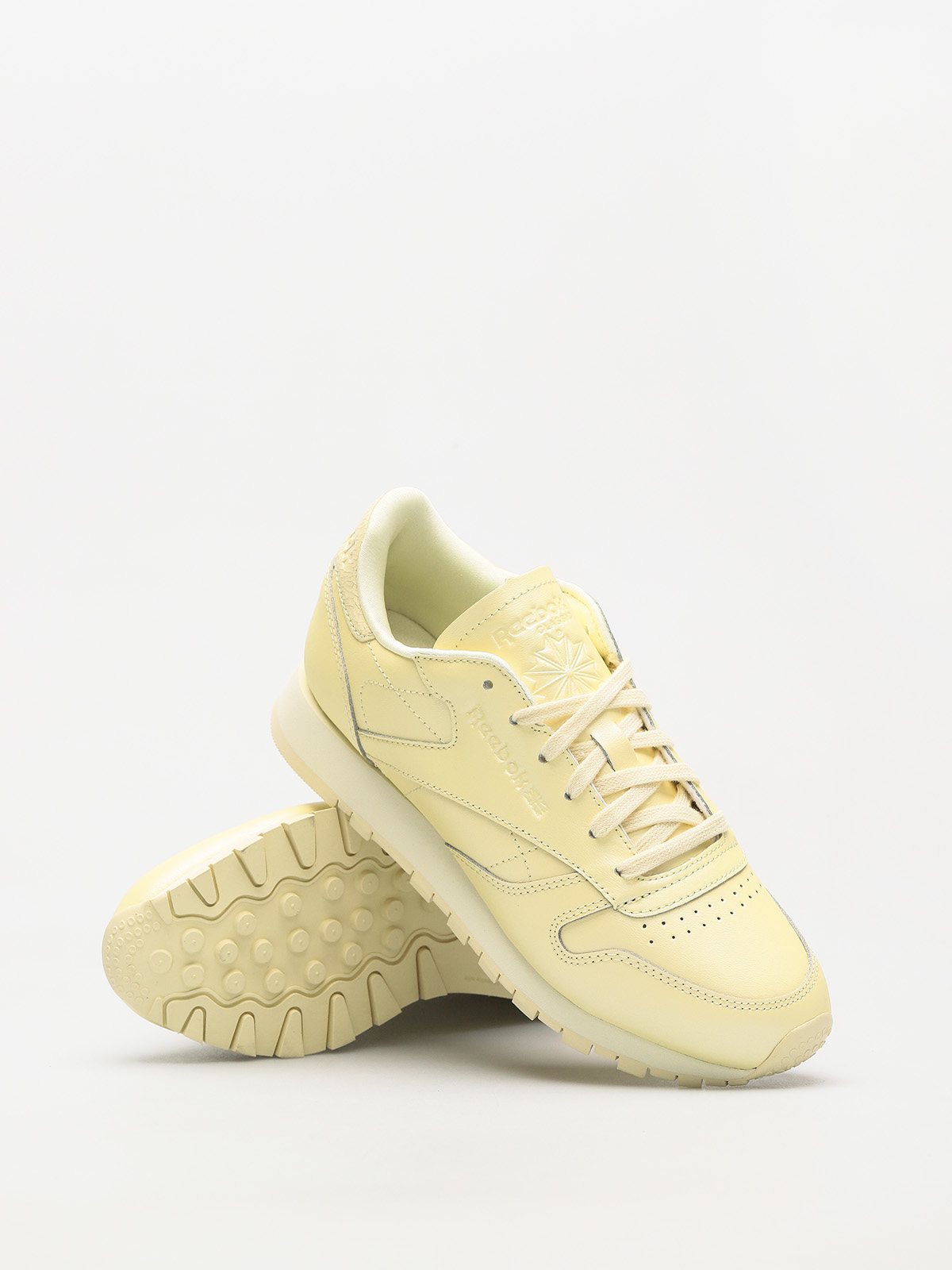 Buty Reebok Classic Leather Wmn (mid washed yellow)