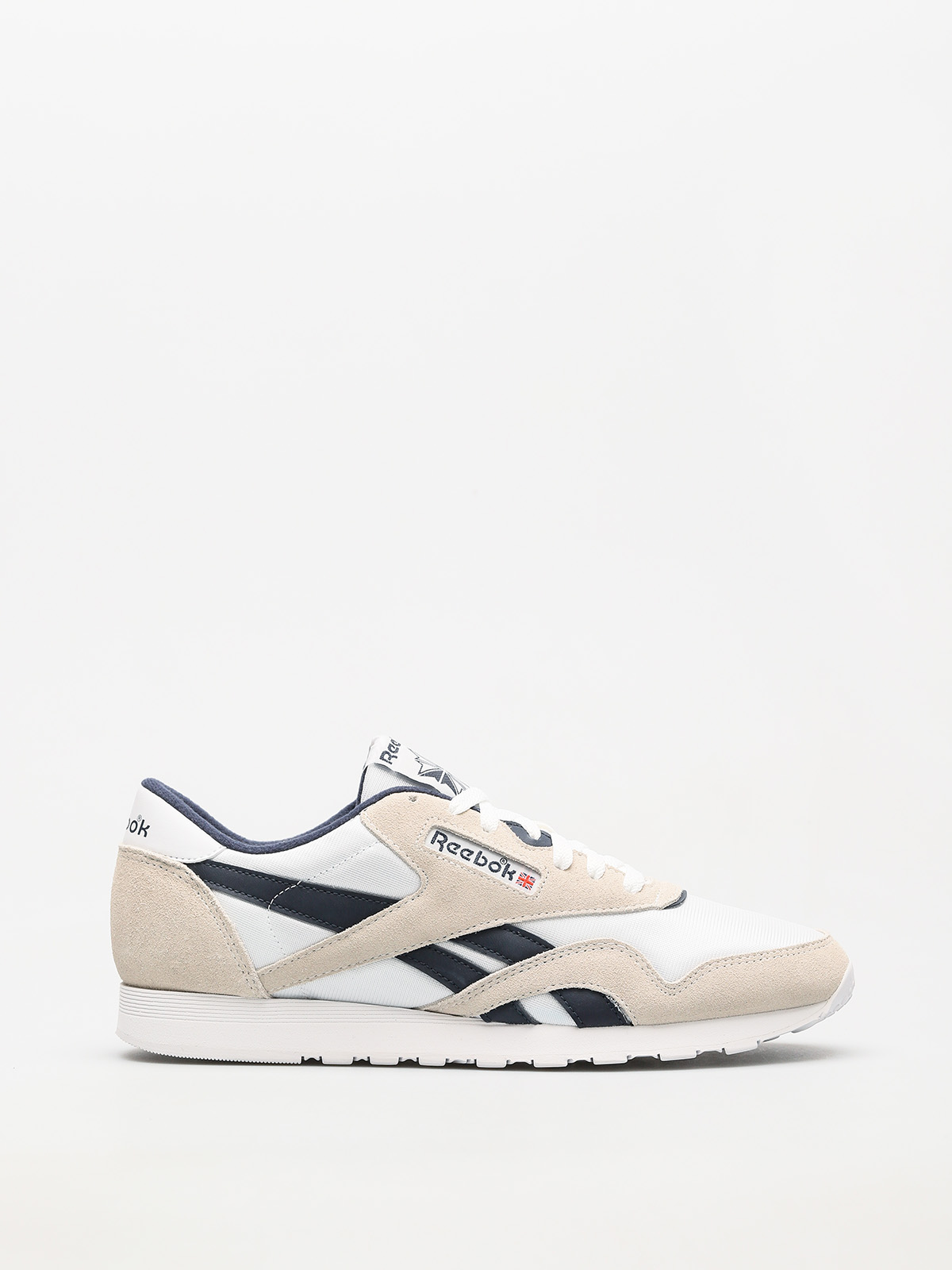 Buty Reebok Cl Nylon R (archive white/collegiate navy)