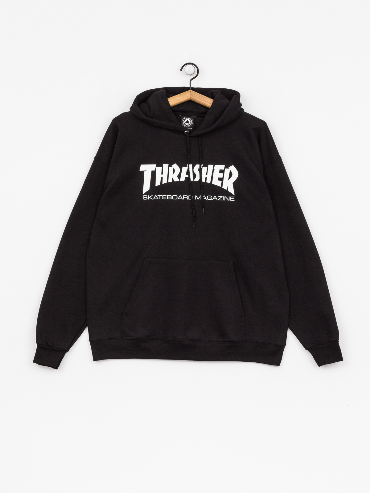 Bluza z kapturem Thrasher Skate Mag HD (black)