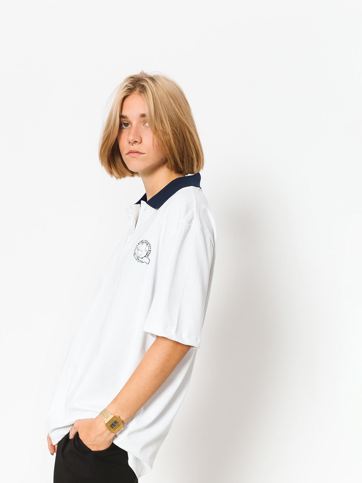 Polo Stussy Sofie Oversized Wmn (white)