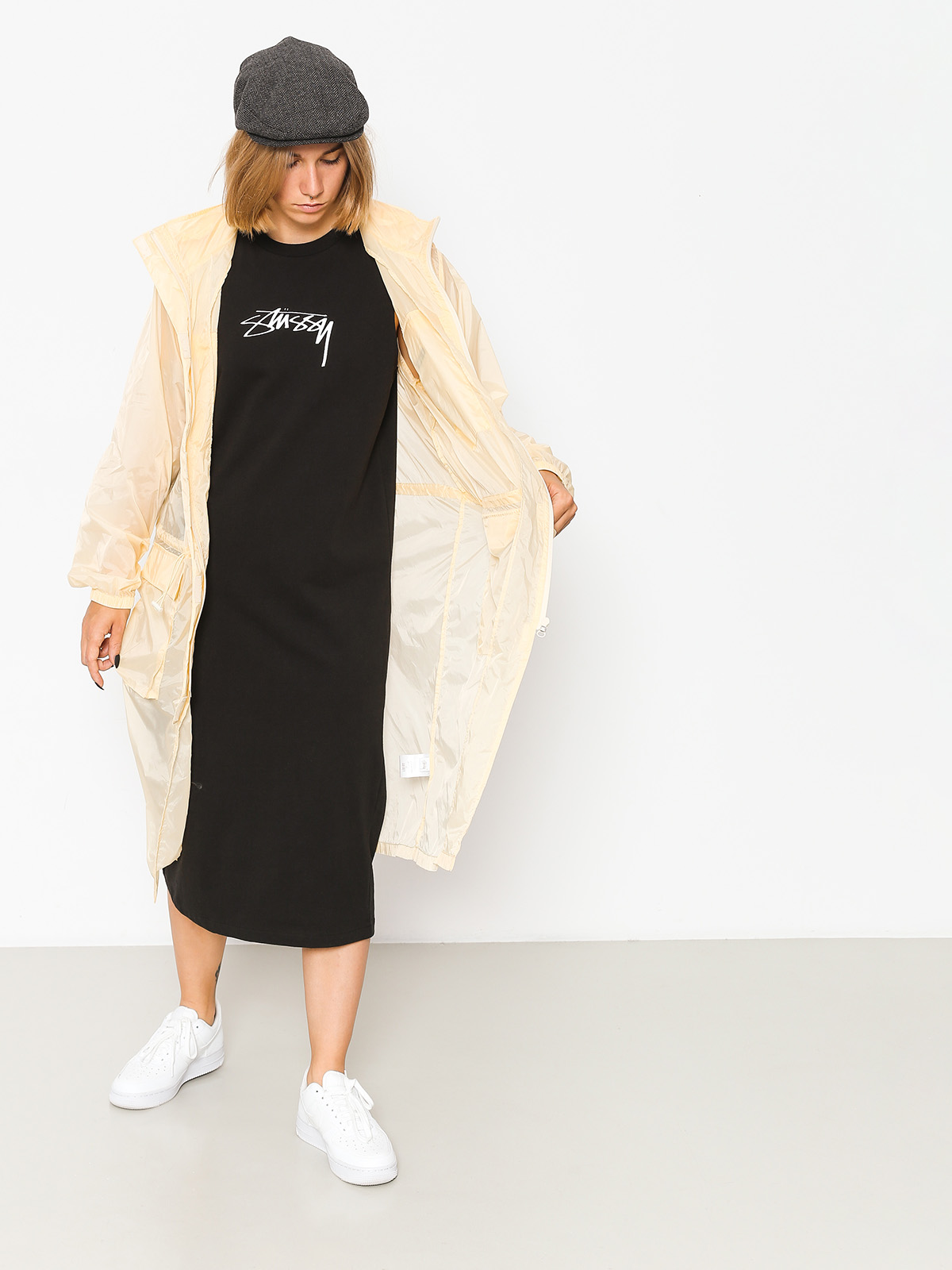 Kurtka Stussy Clio Transparent Wmn (off white)