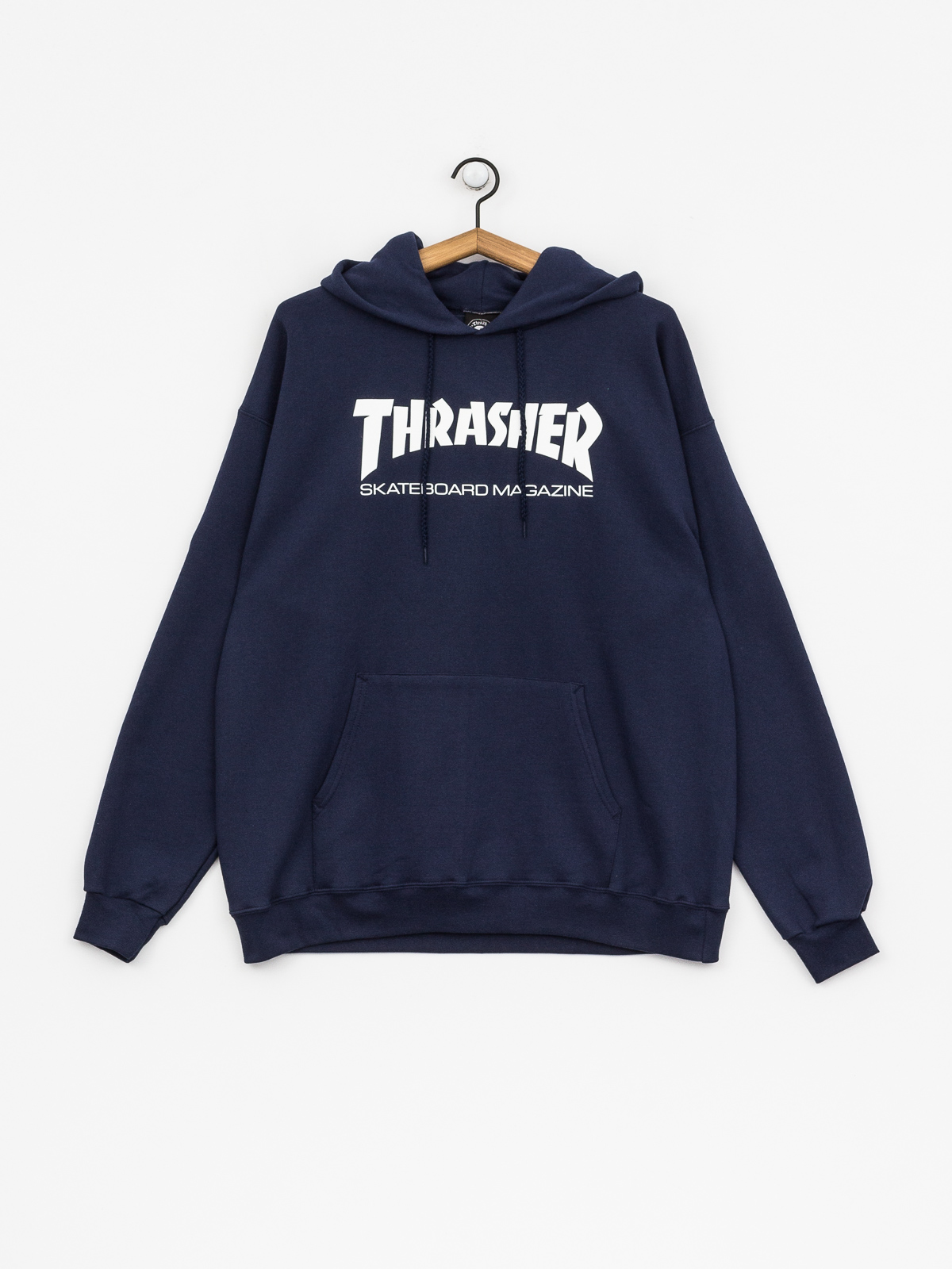 Bluza z kapturem Thrasher Skate Mag HD (navy blue)