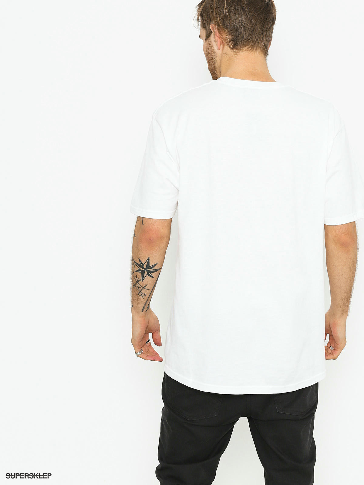 T shirt Stussy Distro  white 