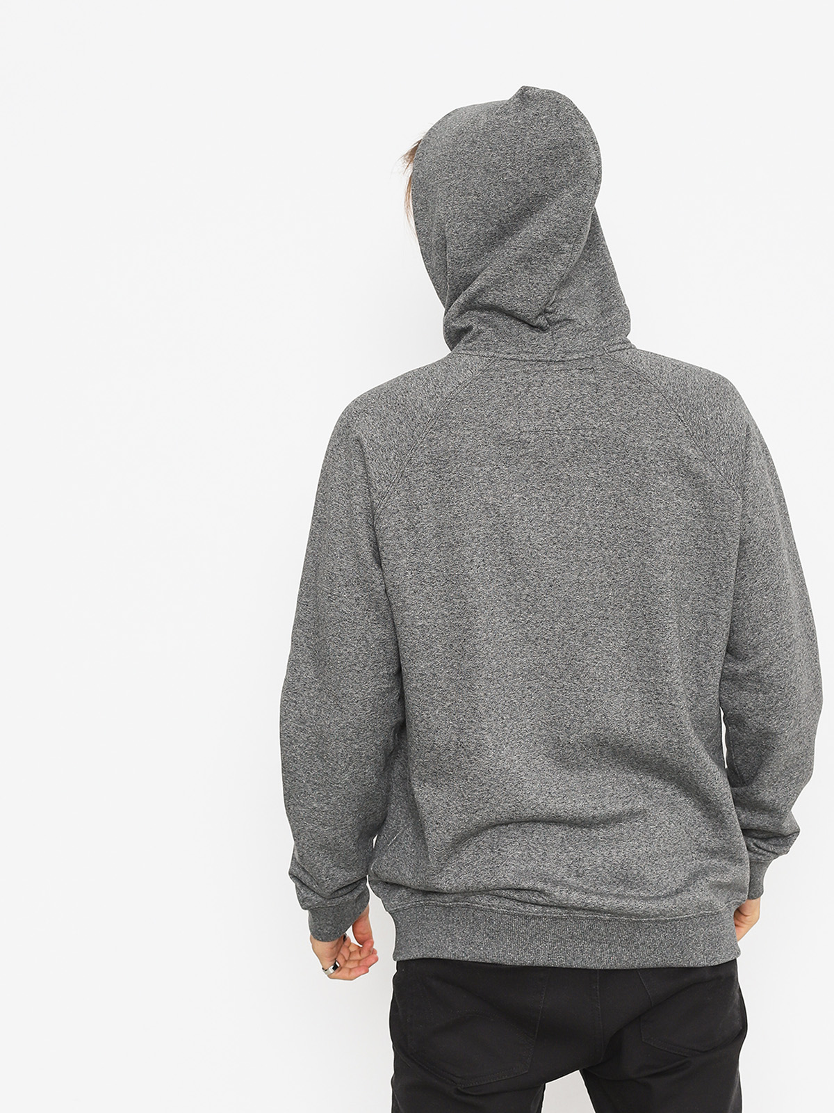 Bluza z kapturem Quiksilver Everyday ZHD (dark grey heather)
