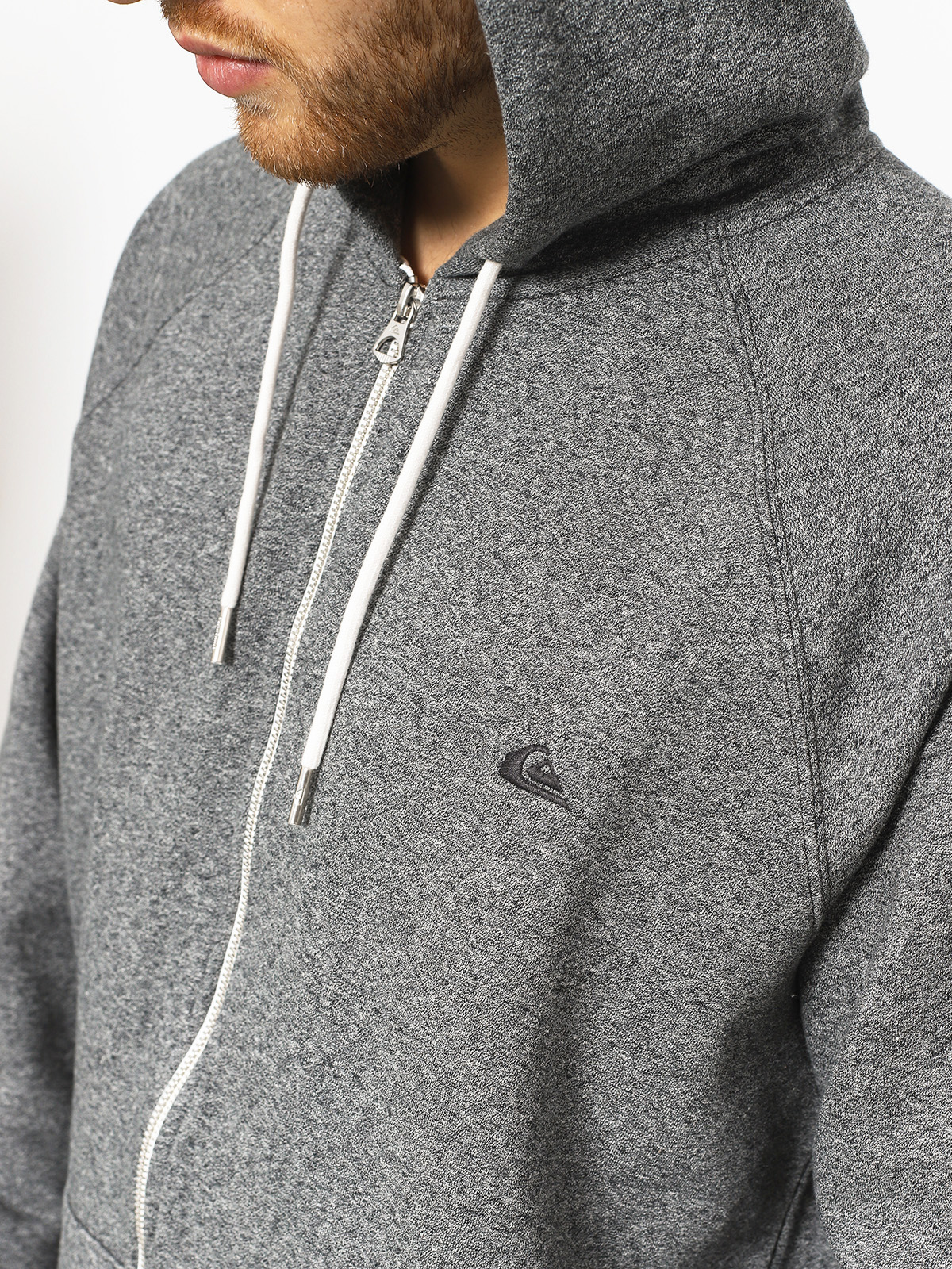 Bluza z kapturem Quiksilver Everyday ZHD (dark grey heather)
