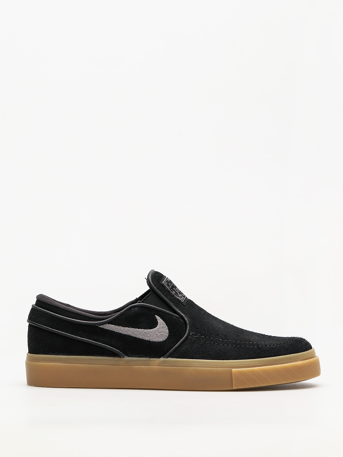 Buty Nike SB Air Zoom Stefan Janoski Slip (black/gunsmoke gum light brown)