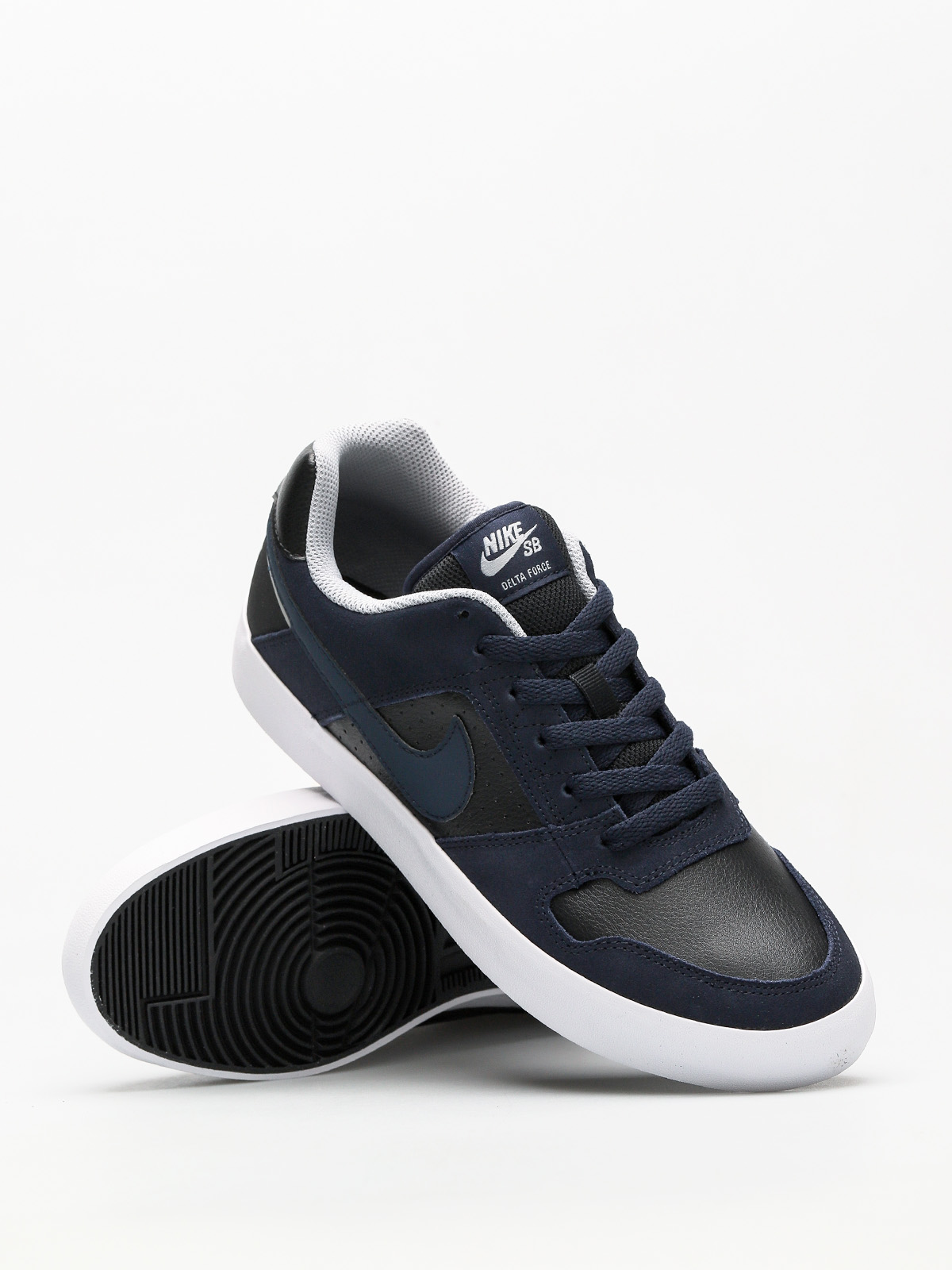 Buty Nike SB Sb Delta Force Vulc (obsidian/obsidian black wolf grey)