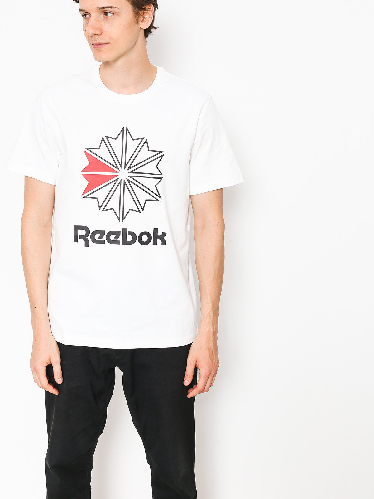 T-shirt Reebok F Gr (white/black)