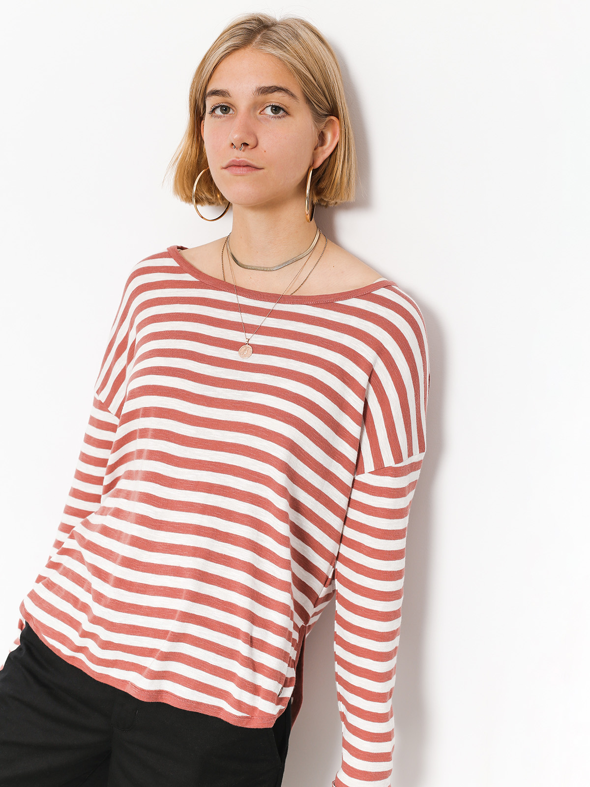 Longsleeve Roxy Curious Direction Wmn (whitered rose big si)