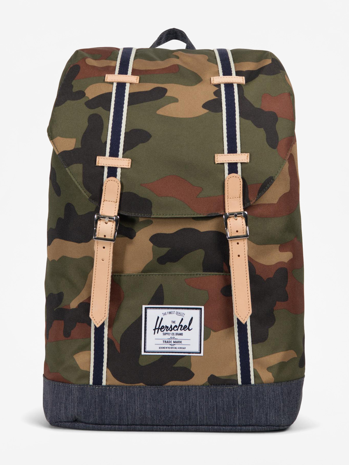 Plecak Herschel Supply Co. Retreat (woodland camo/dark denim)