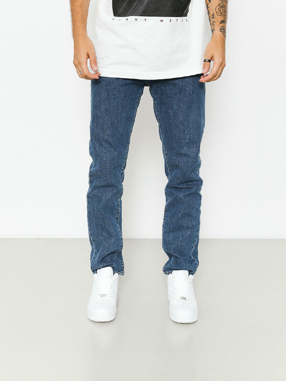 Spodnie Carhartt WIP Klondike (blue denim 12 oz/blue dark stone washed)