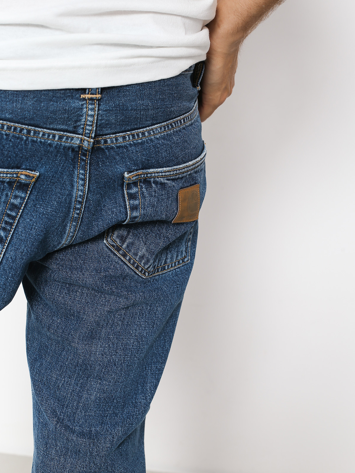 Spodnie Carhartt WIP Klondike (blue denim 12 oz/blue dark stone washed)