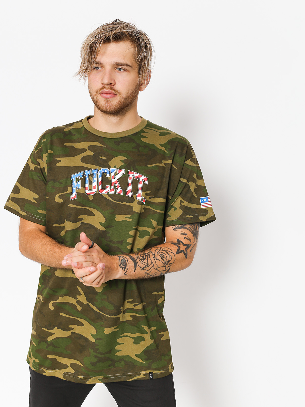 Huf shop flag shirt