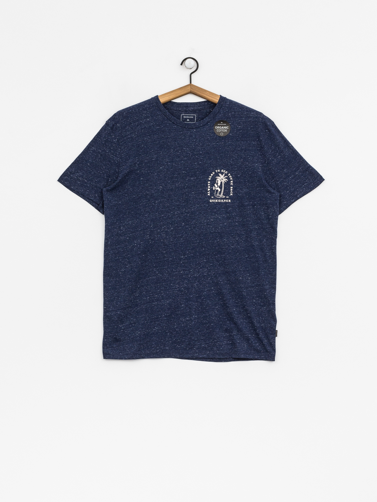 T-shirt Quiksilver Glady Our E Back (medieval blue heathe)