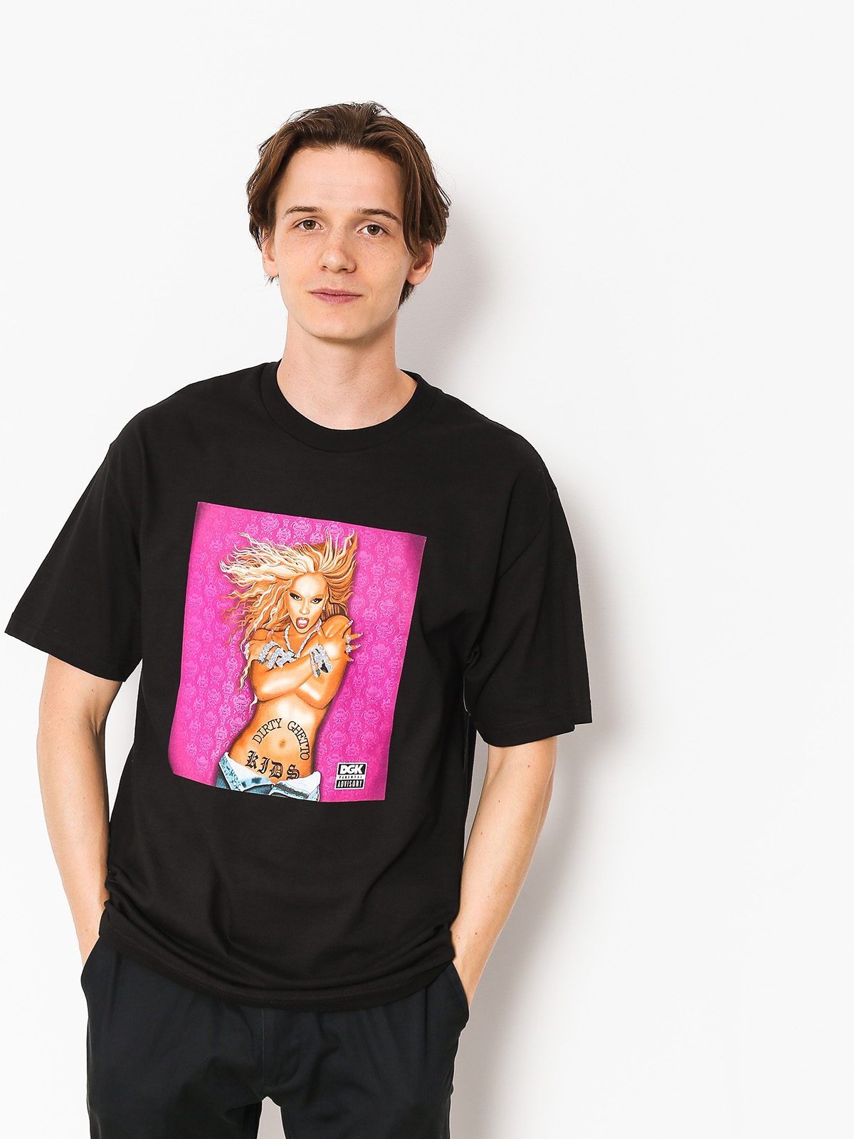 T-shirt DGK Queen B (black)