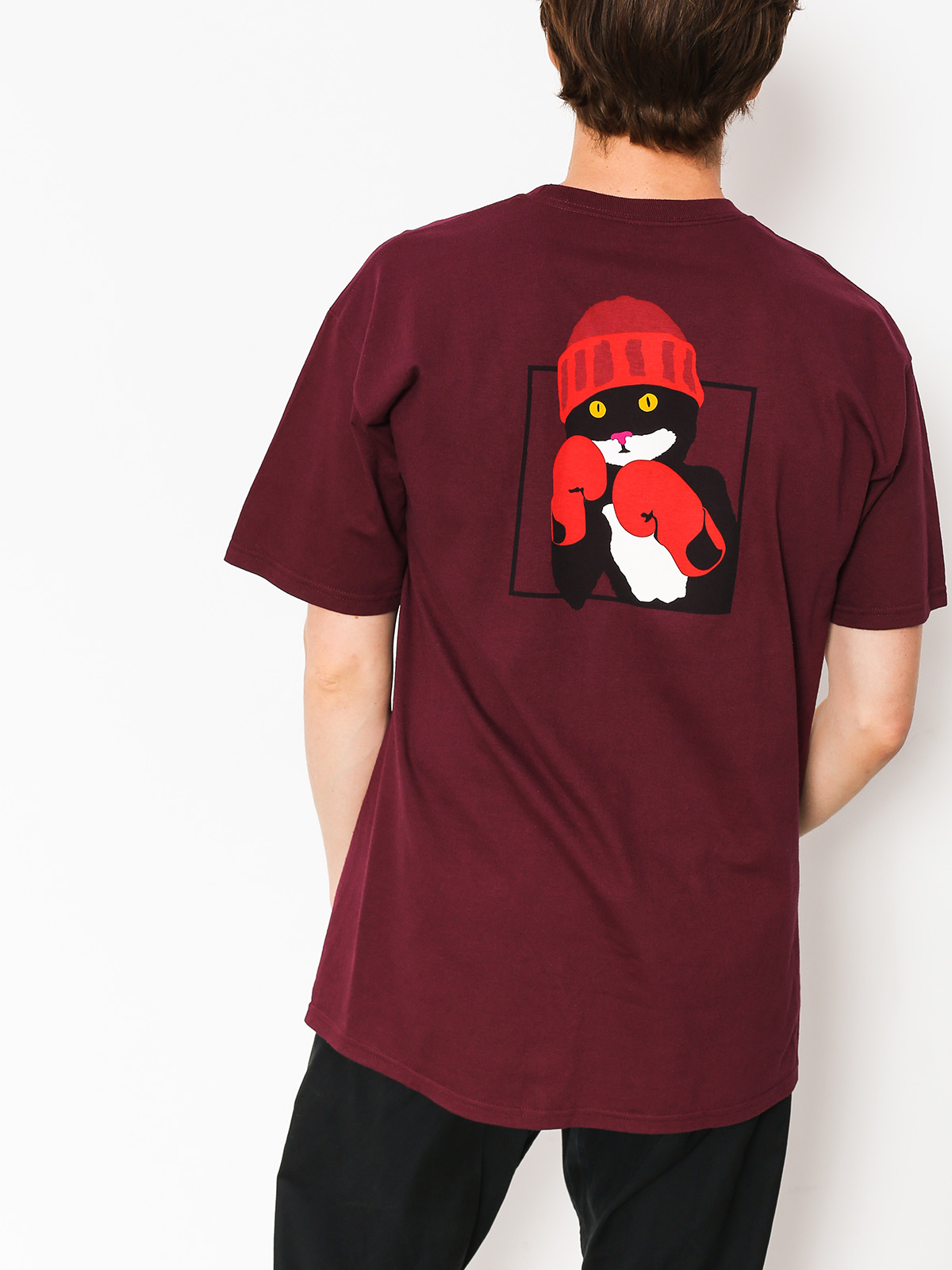 T-shirt Enjoi Pussy Magnet (burgundy)