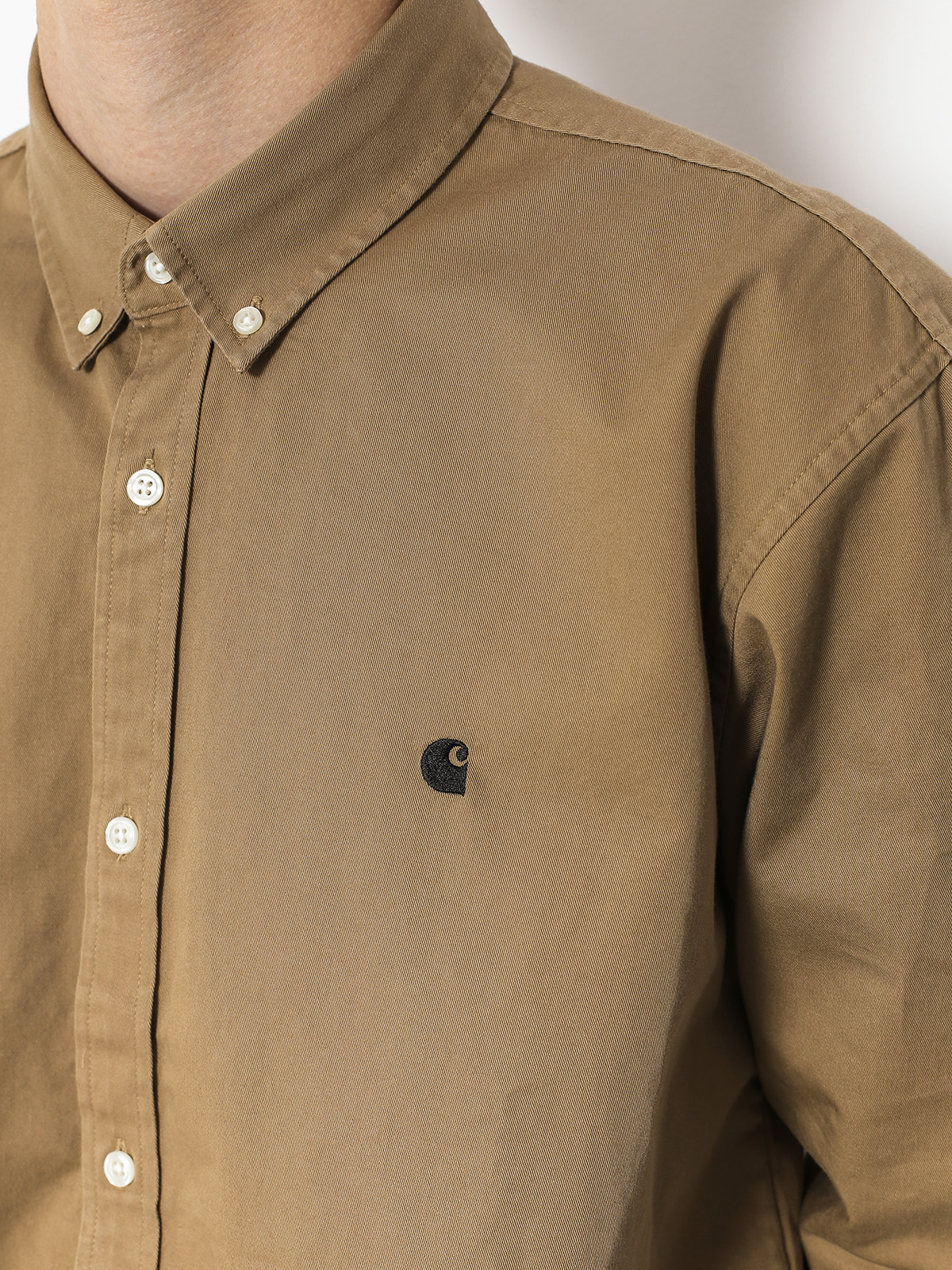 Koszula Carhartt WIP Madison Ls (leather/black)