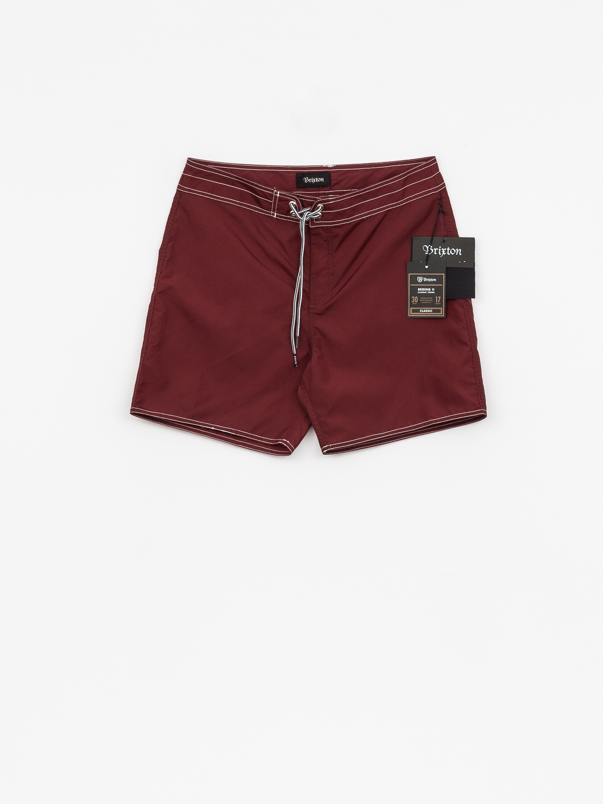 Boardshorty Brixton Bering II Trunk (burgundy/white)