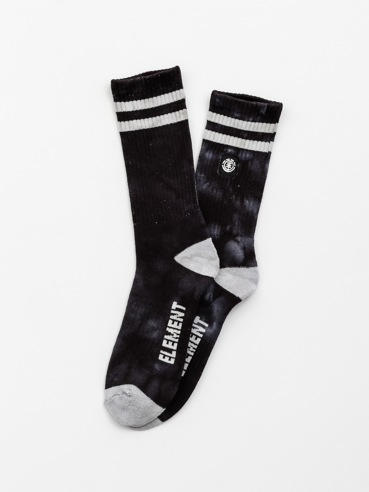 Skarpetki Element Cloudy (black tie dye)