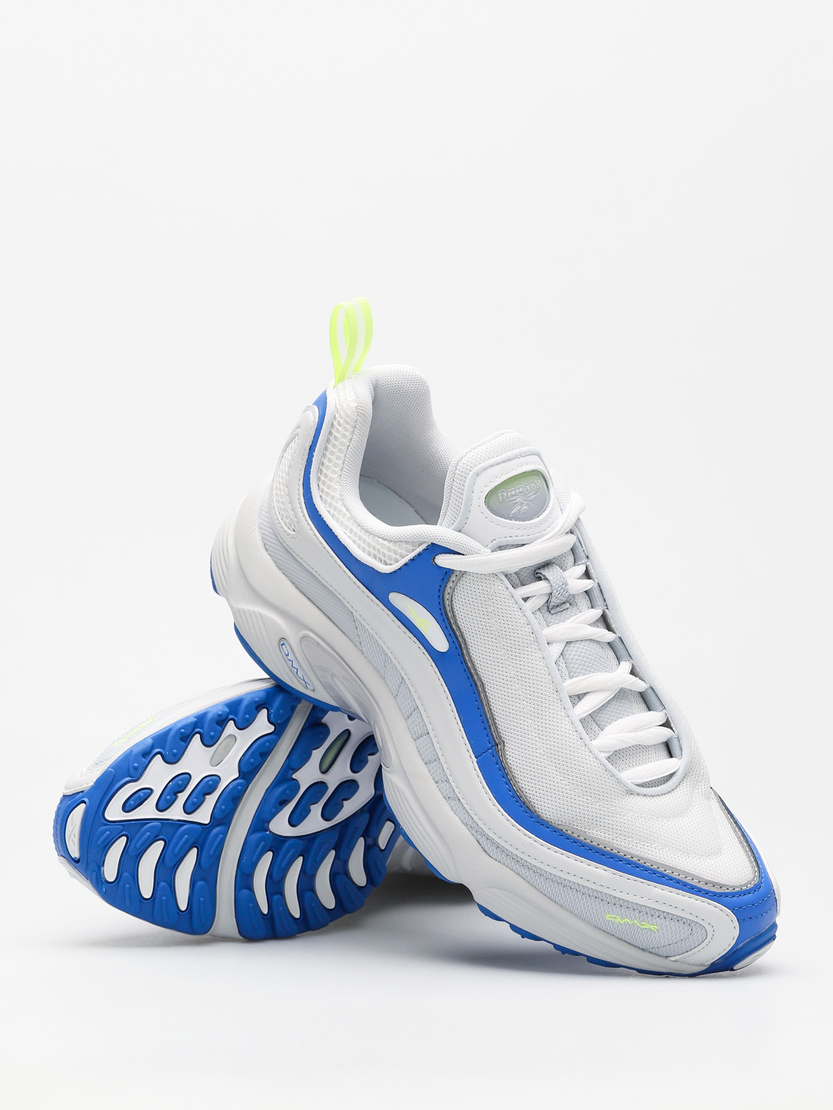 Buty Reebok Daytona Dmx (spirit white/white/cloud gry/vital blue/lemon)