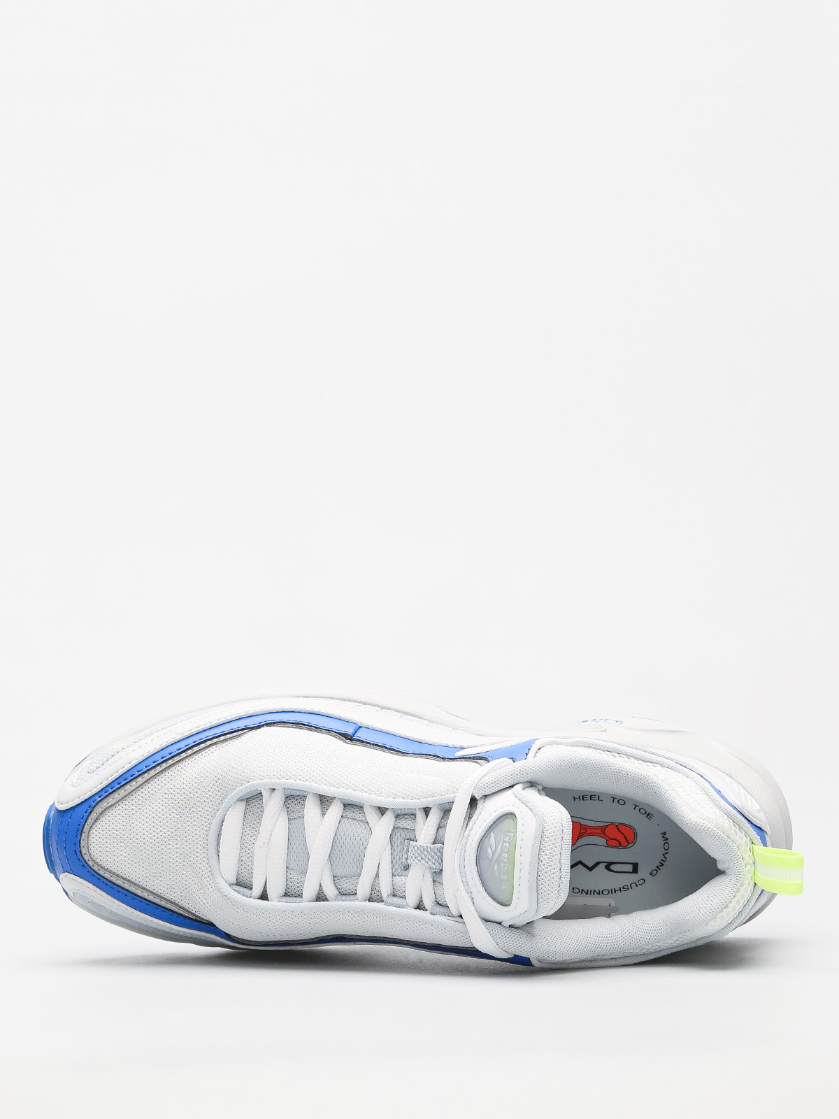 Buty Reebok Daytona Dmx (spirit white/white/cloud gry/vital blue/lemon)