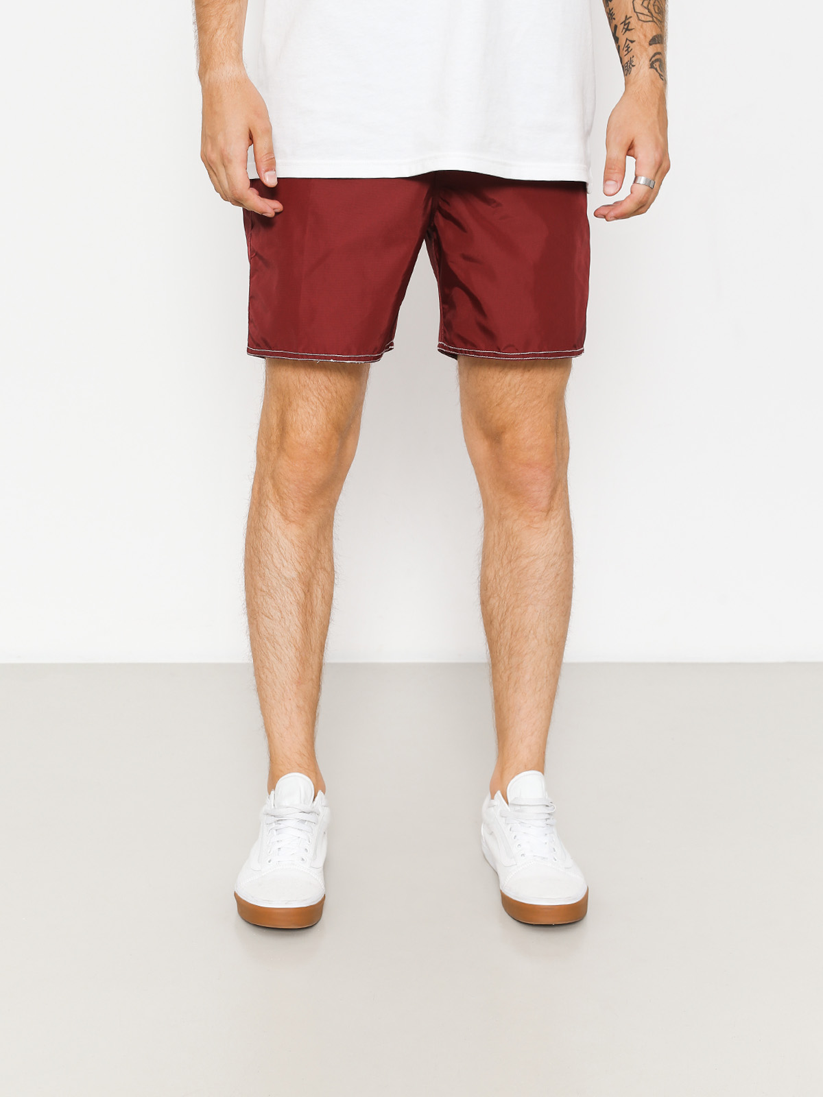 Boardshorty Brixton Bering II Trunk (burgundy/white)