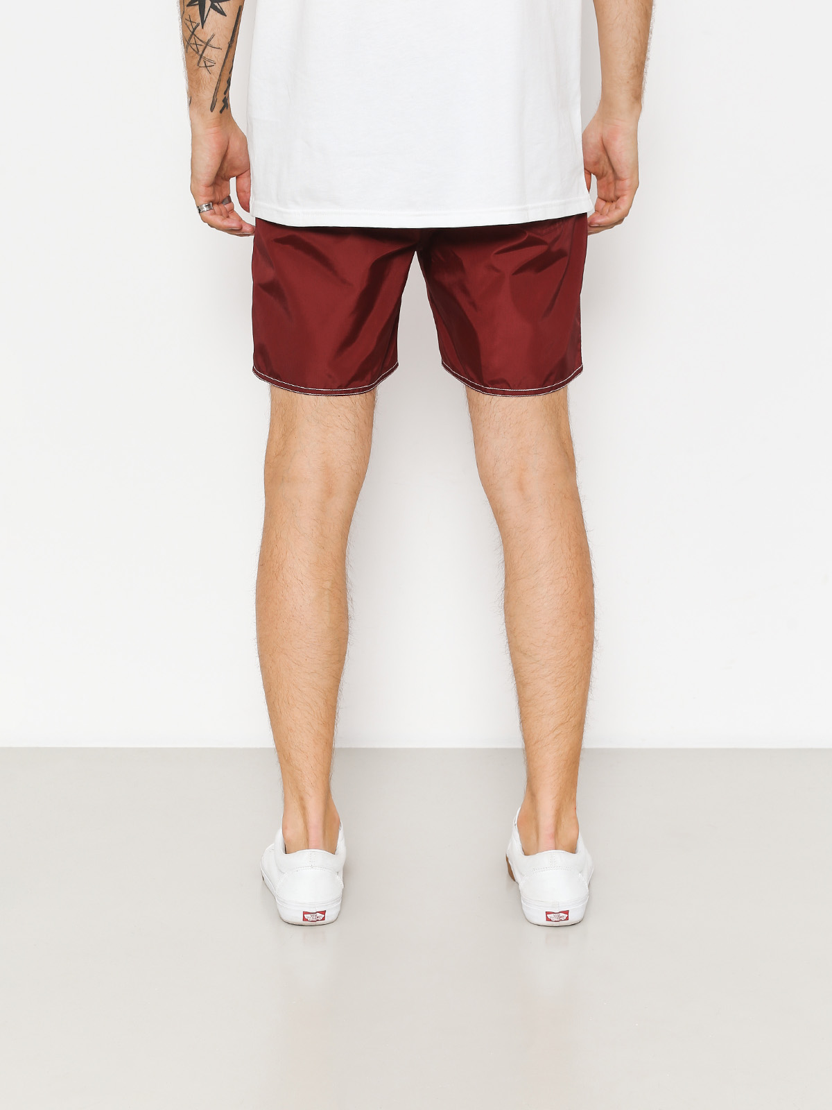 Boardshorty Brixton Bering II Trunk (burgundy/white)